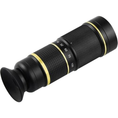 18x Telephoto Cell Phone Lens Kit Hd Adjustable Focus Zoom Camera Photography Telescope Lens For Astronomy Beginners