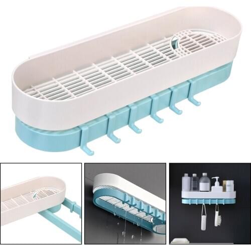 Kitchen Storage Rack Organizer Wall Mounted Type Corner Shower Shelf Shampoo Shower Shelf Holder Punch-Free Bathroom Accessories