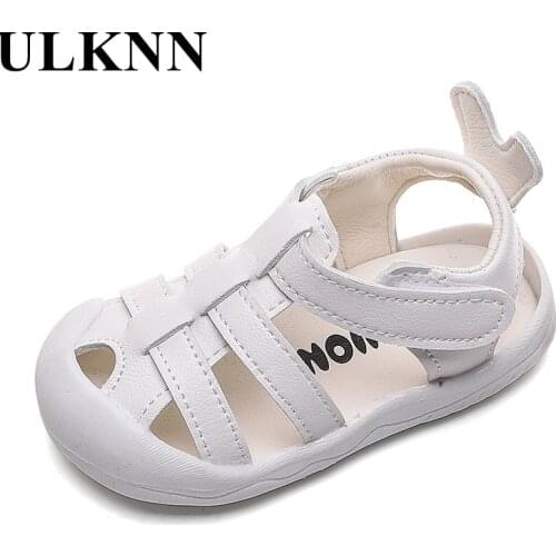 ULKNN Childrens Sandals Girls Summer 2021 Baby Comfortable Toe Casual Shoes Cute Kids Shoes Pink Sandals Wholesale Size 15-25