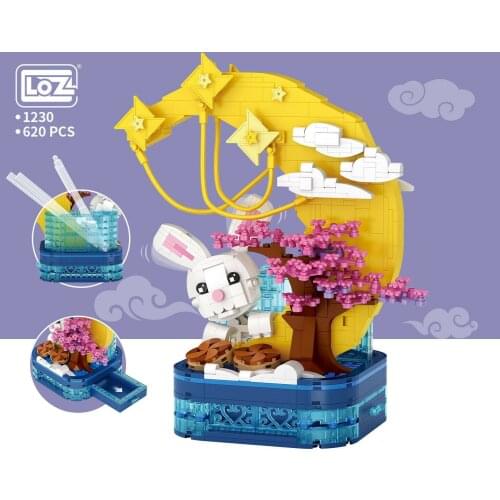 LOZ 1230 mini Blocks Kids Building Bricks Toys Pen holder Puzzle Girls Gift no box