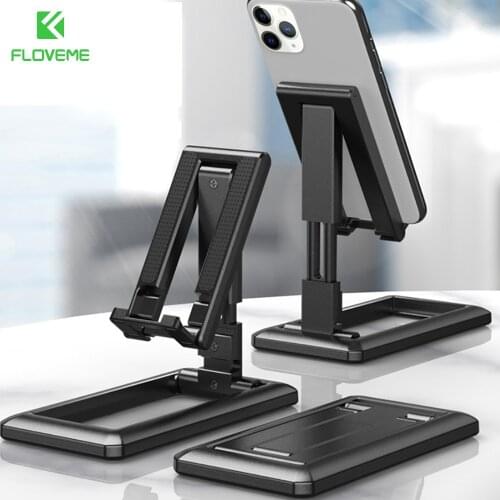 FLOVEME Foldable Tablet for Xiaomi Phone Desktop Phone Stand for iPad iPhone Samsung Desk Holder Adjustable Desk Bracket Stand