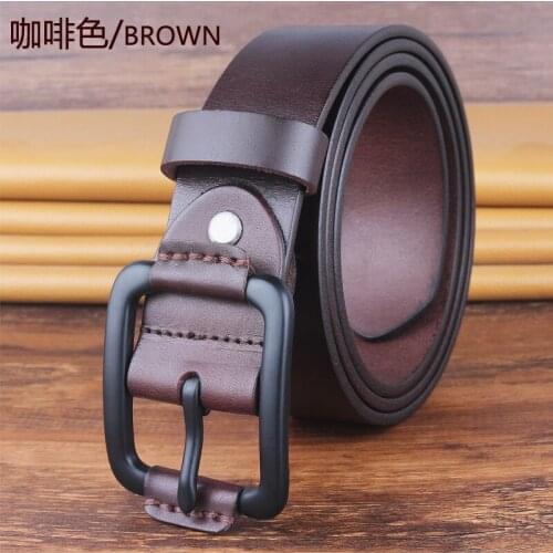 Belt tmallfs For Men wide real Leather harajuku Belt Waistband modis Menvuitt luxury brand vintage cowhide belt long 140 150cm