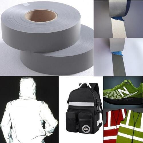5M Length High Visibility Reflective Chemical / TC Cloth Warning Reflective Safety Fabric Garment Accessories Scotchlite Tape