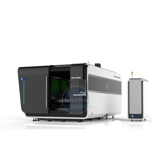 Heavy industry AccTek metal sheet fiber laser 3000w cutting machine price AKJ1530FB