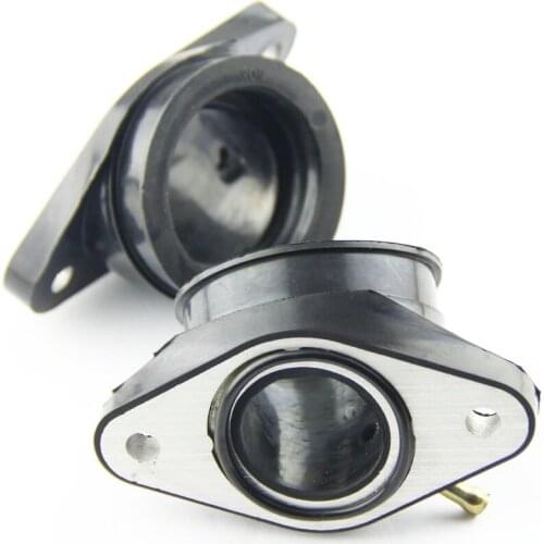 2Pcs Motorcycle Carburettor Interface Manifold For Yamaha XV535 Virago 535 XV535H XV535S 2GV-13586-02 2GV-13596-00 2GV-13596-01