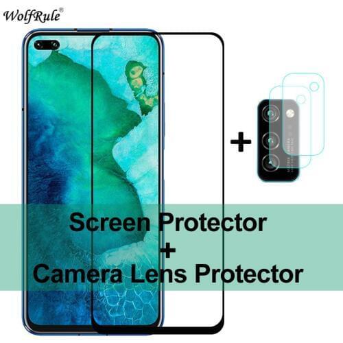 2Pcs Screen Protector For Huawei Honor View 30 Pro Tempered Glass Back Camera Len Protective Film For Honor View 30 V30 Pro