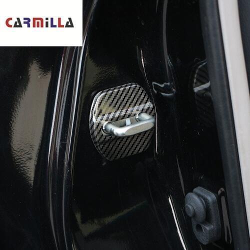 4pcs Car Styling Auto Door Lock Cover Car Sticker Case for Infiniti FX35 Q50 Q30 ESQ QX50 QX60 QX70 EX JX35 G35 G37 EX3