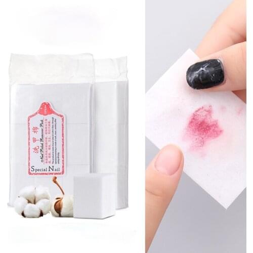 400/600pcs Gel Nail Polish Remover Pads Nail Wipes Manicure Cotton Cleaning Varnish Nail Art Tool Soak Off Lint Free Napkins