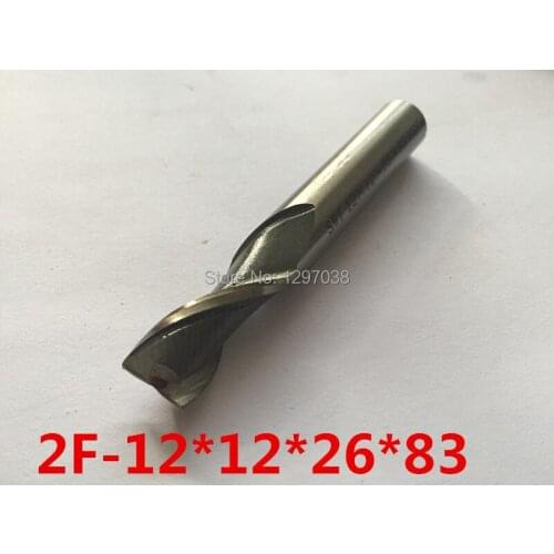 5pcs HSS End Mill CNC Tools 2 Blades Flute Diameter 12mm Milling Cutter Router Bit CNC mill Drill bit