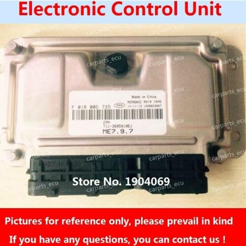 F01R00D735 F01RB0D735 T11-3605010BJ M7.9.7 ECU Electronic Control Unit F01R00D529 F01RB0D529 T11-3605010BR For Chery Tiggo Car