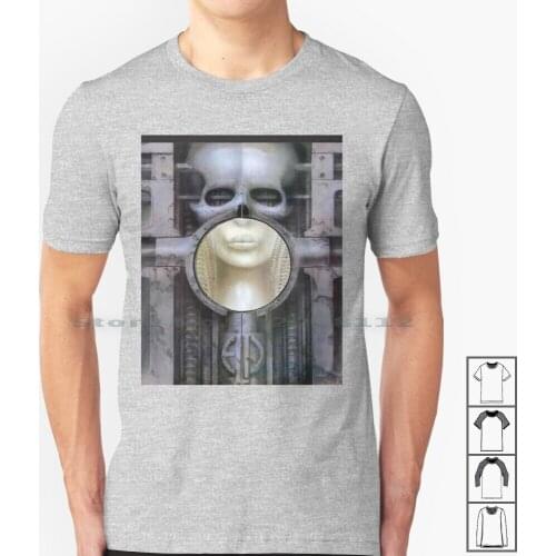 Emerson Lake And Palmer-Brain Salad Surgery T Shirt 100% Cotton Emerson Lake Palmer Elp Brain Salad Surgery Tarkus Trilogy Prog
