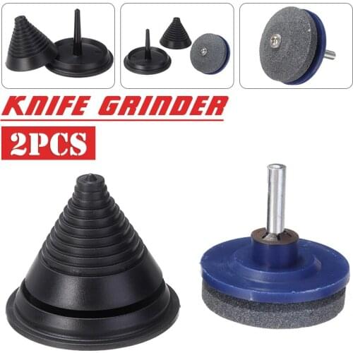 Mower Blade Balancer + Sharpener Set For Lawn Mower Tractor Garden Tools Kit For Lawn Blades Drill Blades Lawn Mowers