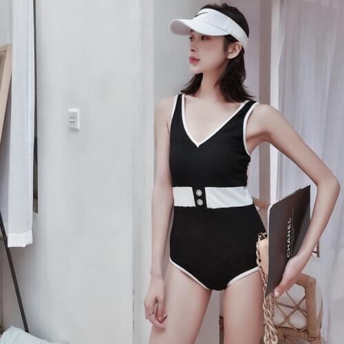 Bathing Suit 2019 Beach Swimwear Womens Beachwear Bikini One Piece Swimsuits Women Swimsuit 1 Woman Whole New Black Sexy Bubble