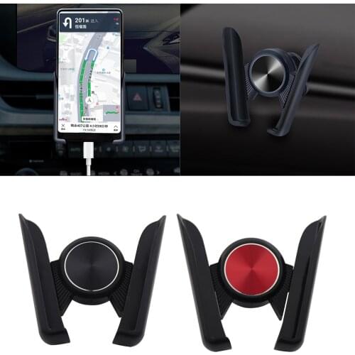 New Intelligent linkage paste Air Vent Clip Type Mount Stand No Magnetic Gravity Phone Holder Bracket Support