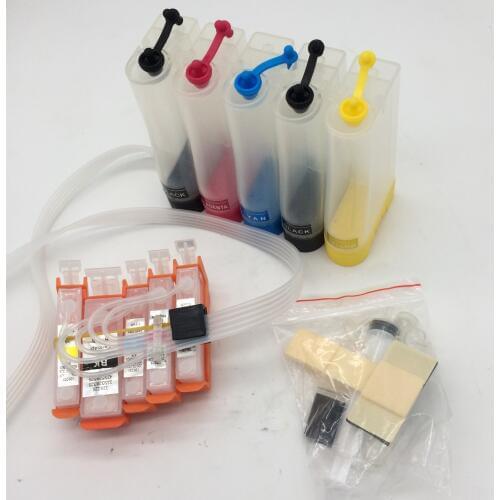 PGI-825BK,CLI-826BK/C/M/Y cis Refill Ink System for Canon PIXMA Ip4880 printer parts