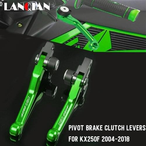 Pivot Motocross DirtBike CNC Aluminum Handle Brake Clutch Lever FOR Kawasaki KX250F 2013 2014 2015 2016 2017 2018 2019 KX 250F