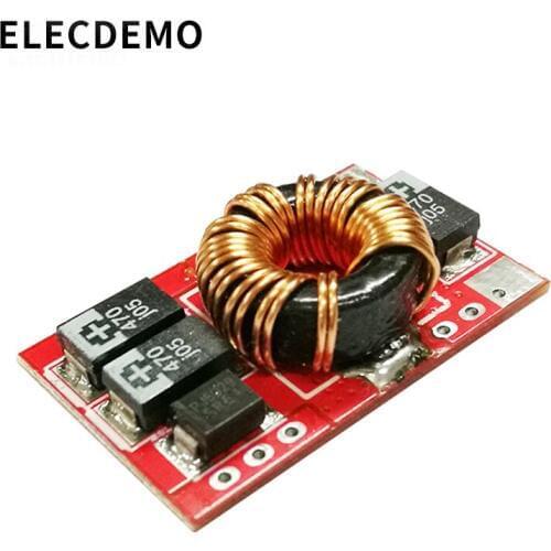 DC-DC boost power supply module 3V 3.3V 3.7V to 5V 3A instantaneous 5A voltage conversion ultra small size