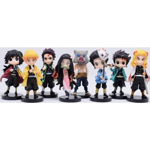 Ghost Killing Blade My Wife Shanyi Your Bean Charcoal Governance Langyis Help Fukuoka Yiyong Q Version 8 Boxed Ornaments