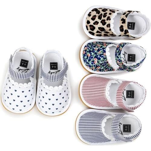 Summer baby sandals baby shoes baby shoes rubber sole baby shoes non-slip cotton breathable
