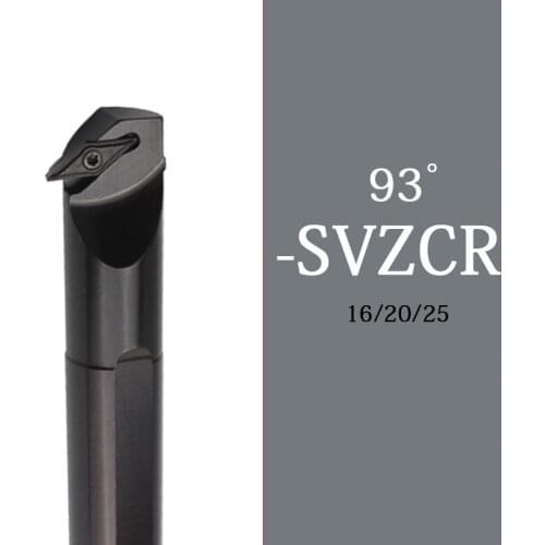 CNC Lathe Tool S16Q S20R S25S SVZCR11 SVZCR16 Internal Turning Tool Holder SVZCR CNC Carbide Machine Lathe Cutter For VCMT