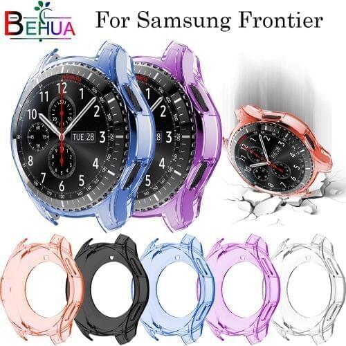 46mm watch case For samsung Gear S3 Frontier All-Around protective bumper shell replacement cover