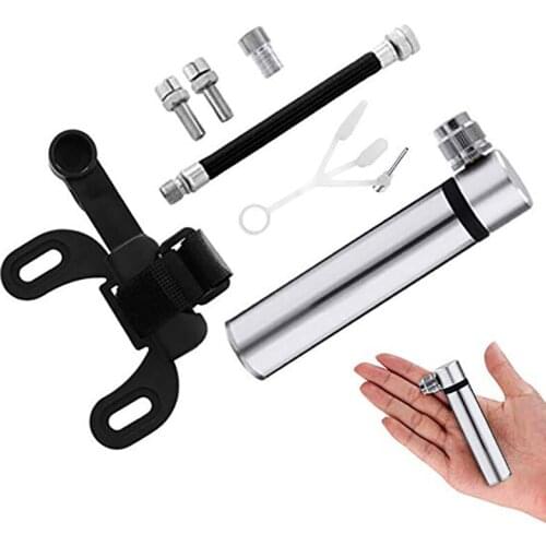 Mini Bike Pump High Pressure Schrader Presta Valve Ultralight Accurate Inflation Compact Bicycle Pump for Road,Mountain BMX Bike