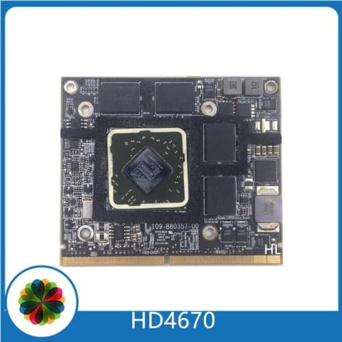 A1312 A1311 Graphics Video Card HD4670M HD4670 for iMac 21.5 2010 2009 256MB 109-B80357-00 661-5539 216-0732025