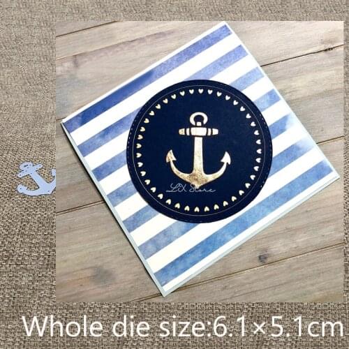 XLDesign Craft Metal Cutting Die cut dies Anchor scrapbook Album Paper Card Craft Embossing die cuts