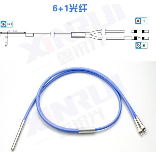 Y-type Fiber Raman System Fiber 6+1 Fiber Reflection Probe 6.35 Probe Fiber