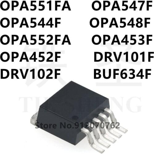 10PCS OPA551FA OPA547F OPA544F OPA548F OPA552FA OPA453F OPA452F DRV101F DRV102F BUF634F TO-263