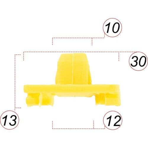 20pcs Car ATV Motorcycle Accessories Plastic Clips