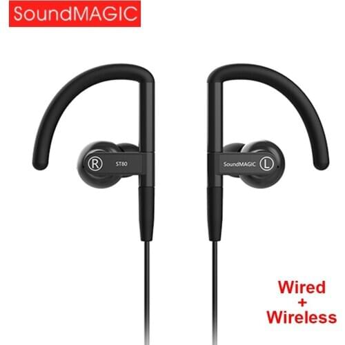 SoundMAGIC S20BT Earphone Bluetooth Wireless Headset Magnetic Neckband Earphones IPX6 Waterproof Sport HiFi Stereo Earbud