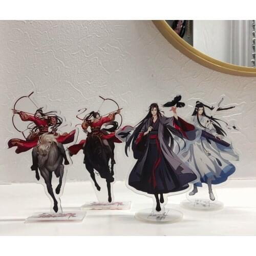 Grandmaster of Demonic Cultivation MDZS Wei Wuxian Lang Wangji Acrylic Stand Figure Model Plate Desk Decor Toy Xmas Gift