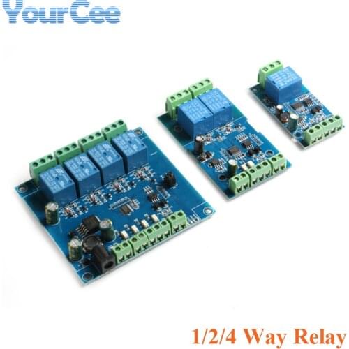 Modbus RTU 1 2 4 Channel Relay Module Switch WIFI Relay Module Input RS485/TTL Communication Smart Remote Control for Phone