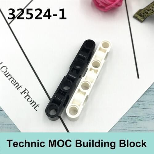 10PCS Technology Building Blocks Parts Compatible with Major Brand Technology Moc Parts 32524-1 1x7 Steering Gifts Toys