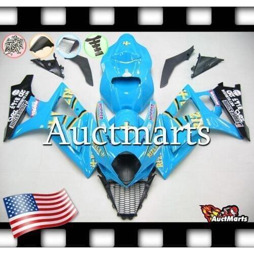 For Suzuki GSXR GSX-R 1000 K7 07 08 2007 2008 Fairing Bodywork Plastics (P/N:2i2)