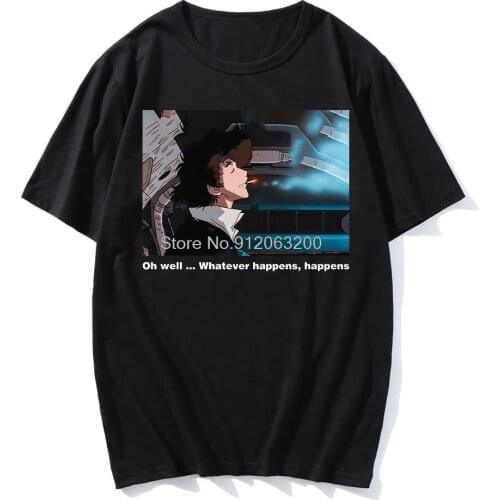 New Hot Sale Streetwear Cowboy Bebop Printed O-neck TShirts Funny Comfortable T-shirts Casual Oversized Fashion Tops