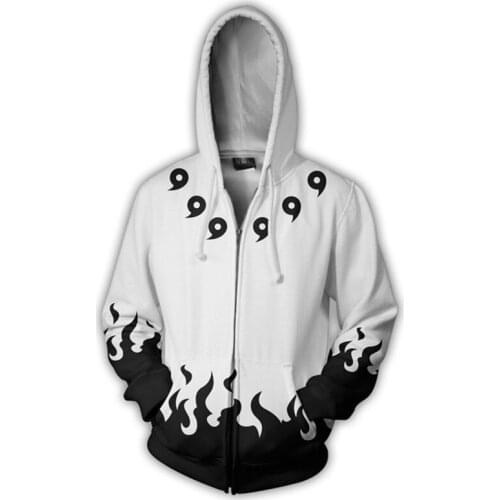 Cosplaydiy New Arrival Zipper Hoodies Cosplay Costume Jacket Unisex Casual Outside Sweatershirt Zipper Coat L320