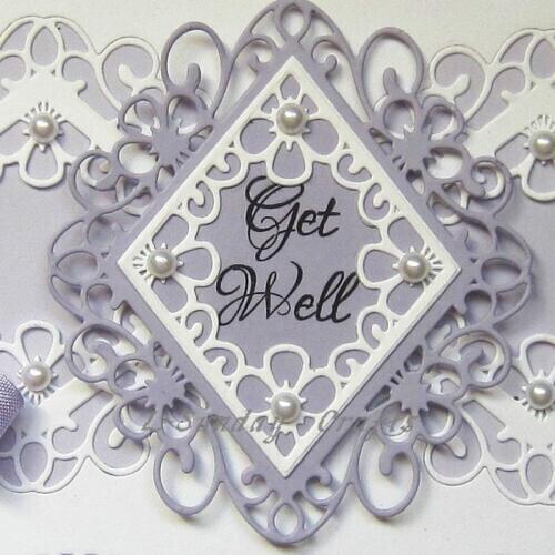 L-Sunday Crafts Die Cuts Quadrilateral Lace Metal Cutting Dies Stencils Scrapbooking Embossing Paper Cardmaking Crafts Decor