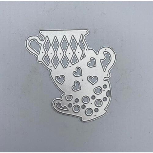 Metal Cutting Die Drink Tea Scrapbook Album Paper Card Craft Embossing 2021 New