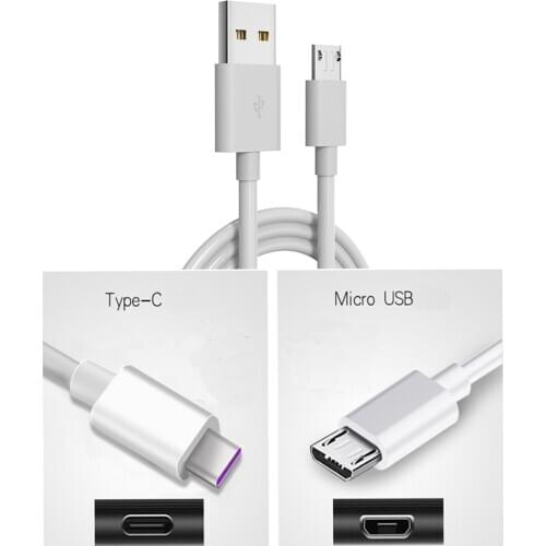 USB Micro Cable For Nokia 3.4 8.3 5.3 C1 2.3 7.2 6.2 3.1C 3.1A 2.2 Data Sync Long Charging Wire Phone Charger Cable 1M 2M 3M