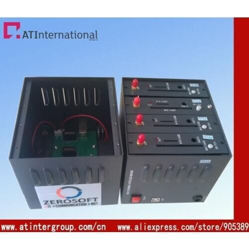 Mini 4 ports wavecom 2303 gsm/gprs modem GSM Modem-SMS and Recharge