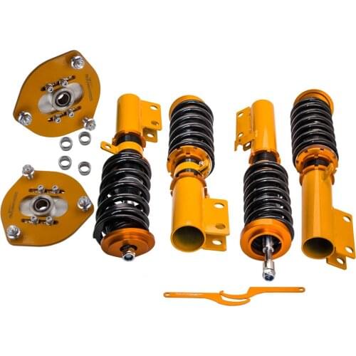 Coilovers Kits For Toyota Camry XV40 2007-2011 Adjustable Height Shock Absorber Struts + Front Top Hats camber pate