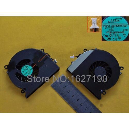 Laptop CPU Cooling fan Replacement for HP Pavilion DV7 Series PN:DFS531005MC0T MF60090V1-B080-G99 SPS-480481-001 AB7805HX-EB1