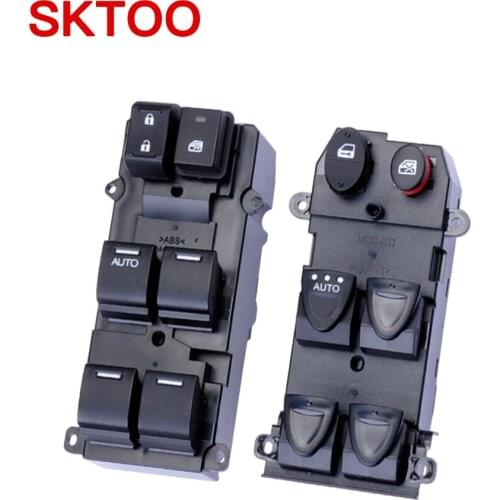 SKTOO For Honda Civic 8th 9th 2006-2015 Ciimo 2012-2016 glass lift switch front left door window control switch