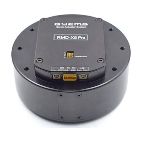 RMD-X8 Pro brushless DC gear motor pancake servo motor with encoder and motor drive 24v48v 500W 12N.M
