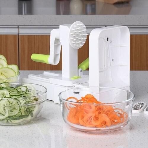 NHBR Spiralizer Slicer Zoodles Maker Zucchini Noodles Maker Veggie Spiralizer Spiral Slicer Spaghetti Squash Maker