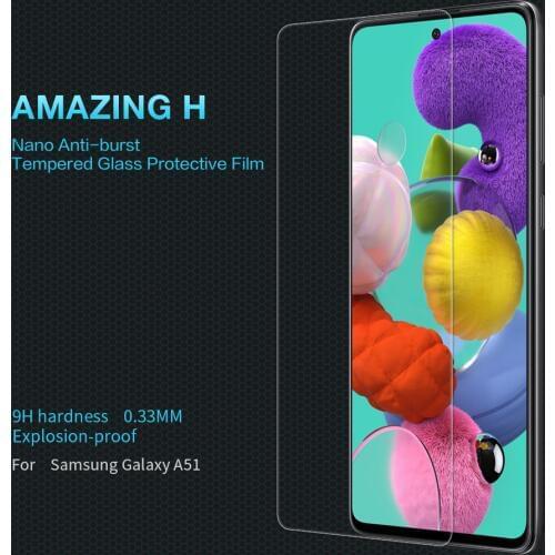 Tempered Glass for Samsung Galaxy A51 NILLKIN 9H 0.33MM Explosion-proof Amazing H Screen Protector for Samsung A51 Glass