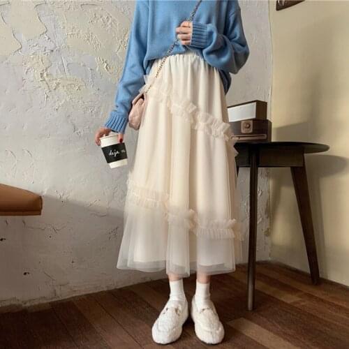 Vy1277 Cheap wholesale 2021 spring summer autumn new fashion casual sexy women Skirt woman female OL long skirts for women