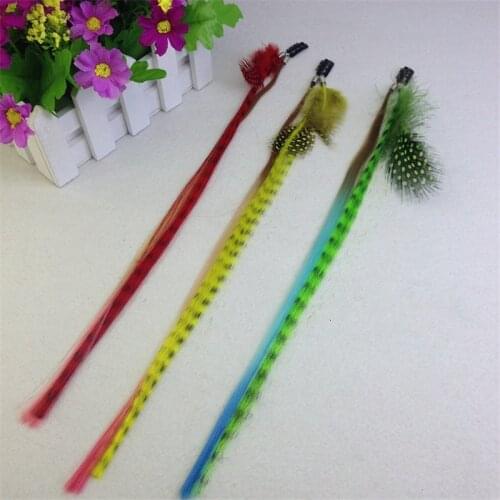 The Indian Feather Headband Headdress Hair Rope Headwear Tribal Hippie Handmade Hair Accessories for Women 40